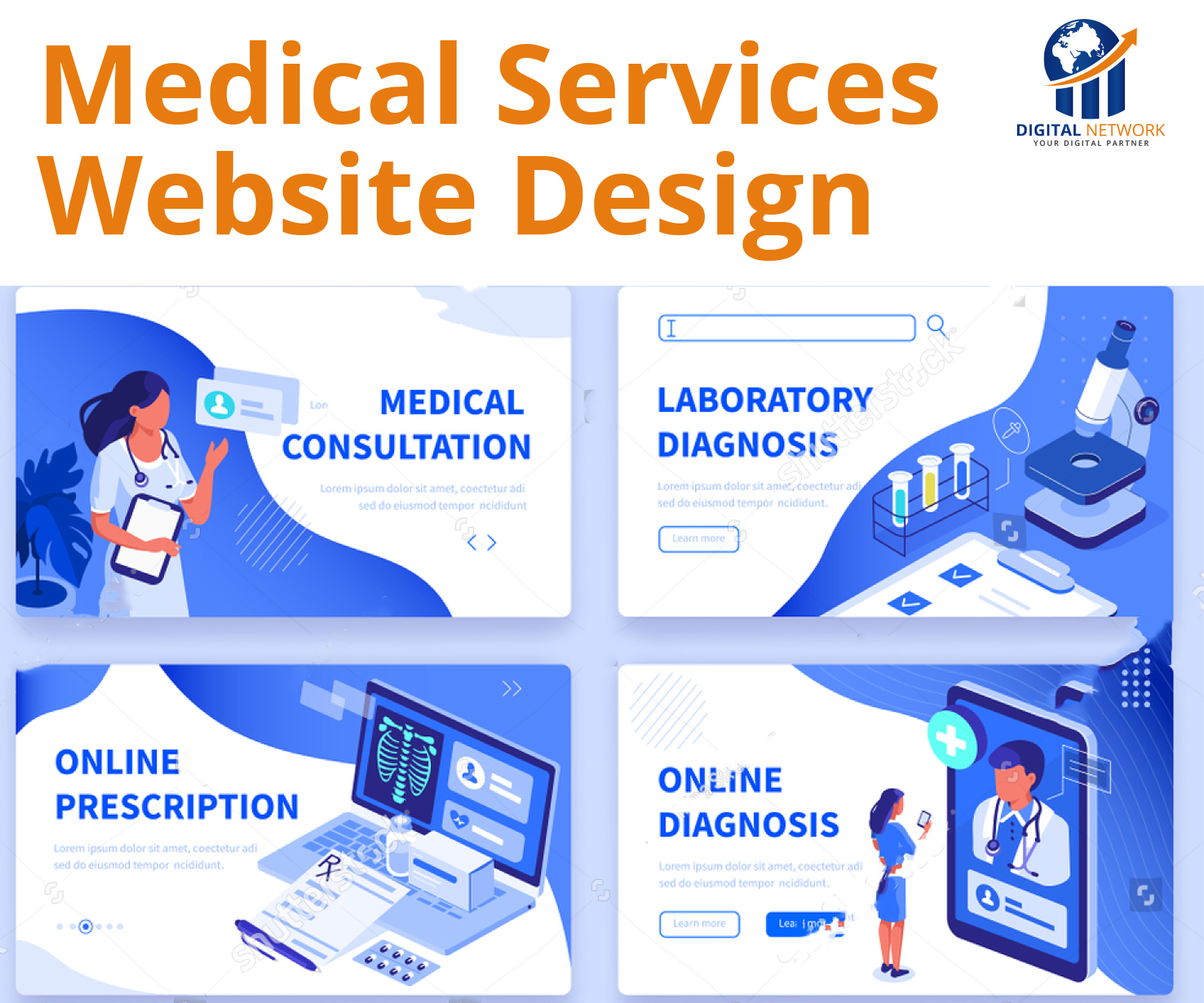 Medical Services Website Design
