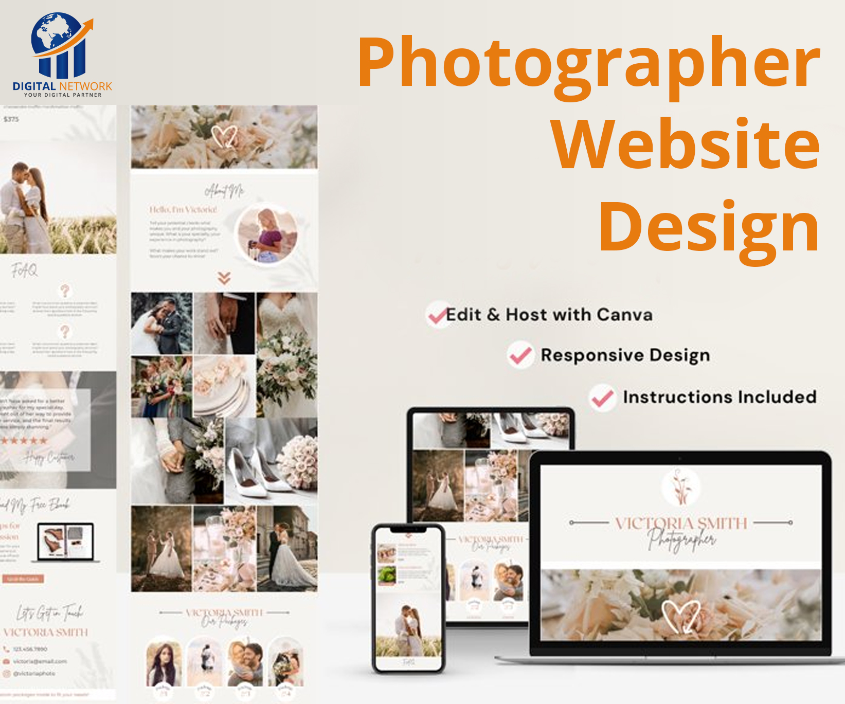 Photographers Website Design