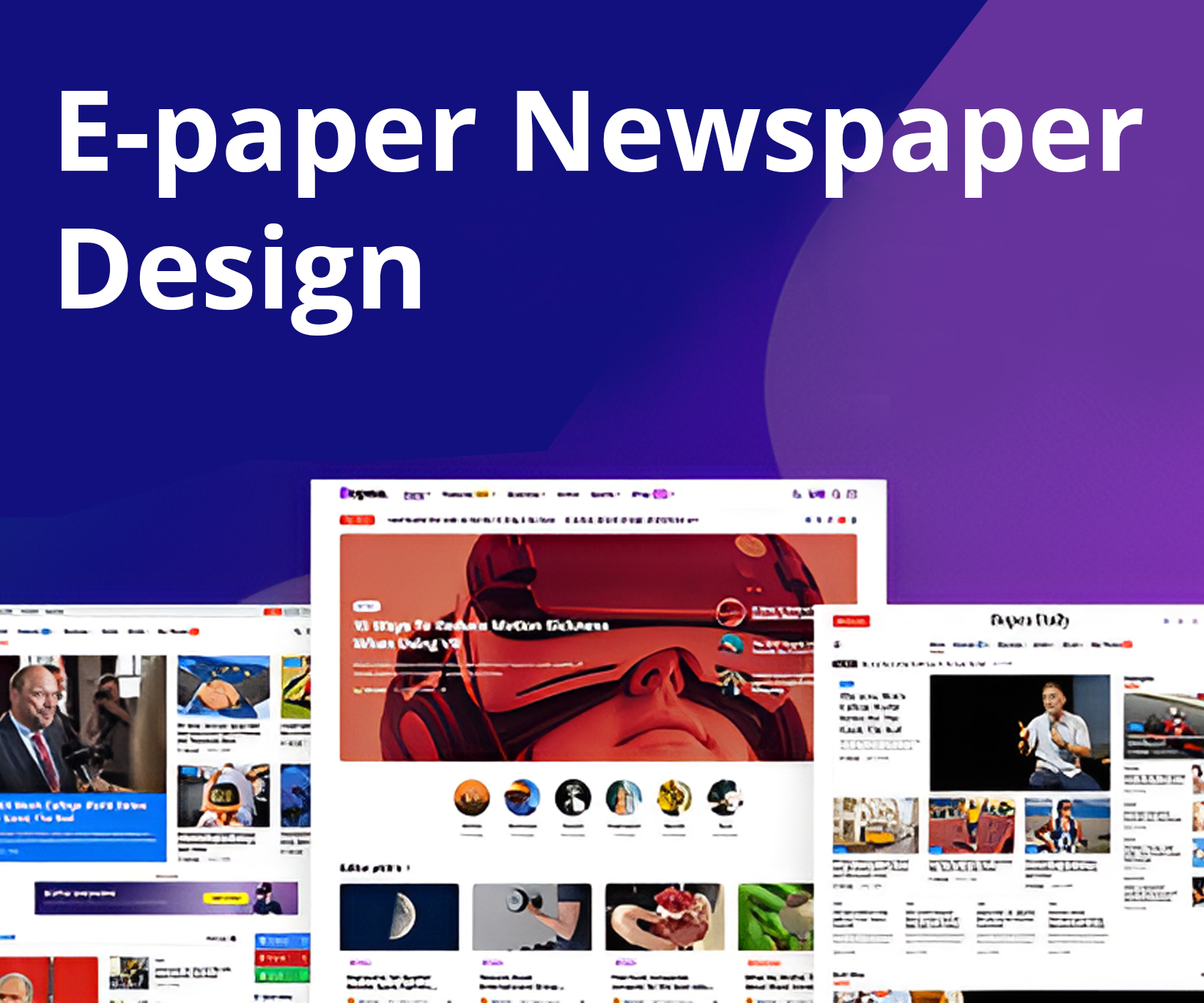 E-paper Newspaper Design